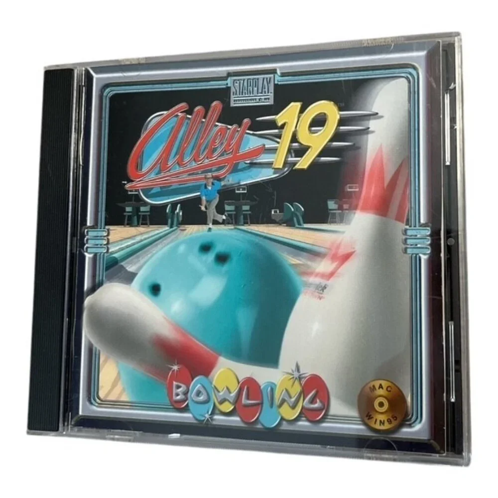 CD-ROM Game – Alley 19 Bowling 1997 Good Condition